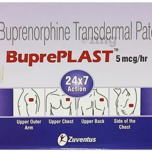 BUPREPLAST 5MG PATCH